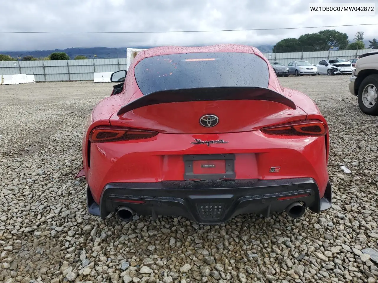WZ1DB0C07MW042872 2021 Toyota Supra Base
