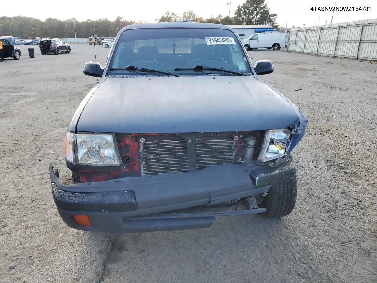 4TASN92N0WZ154781 1998 Toyota Tacoma Xtracab Prerunner