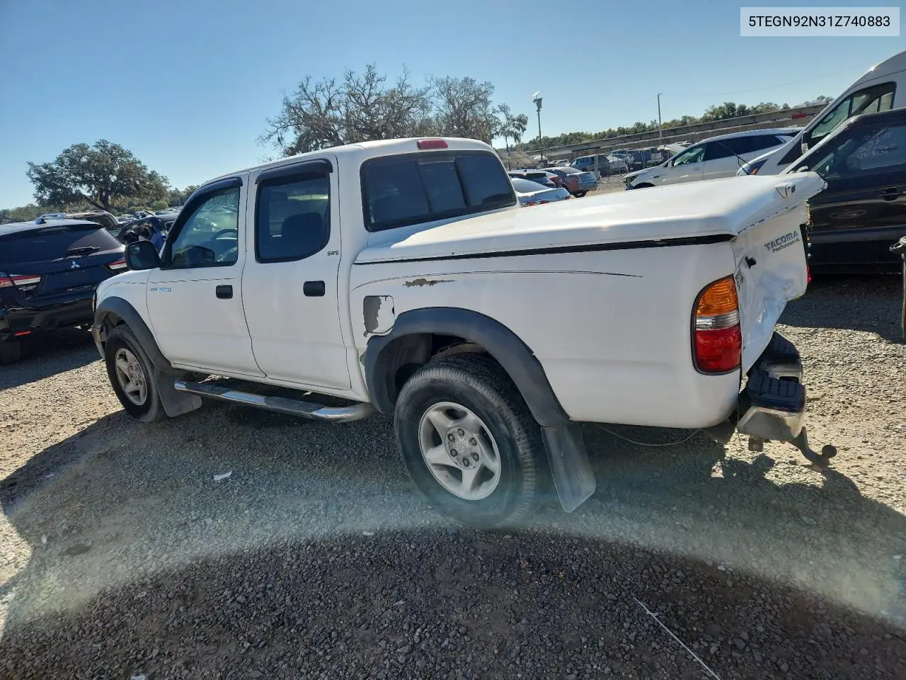 5TEGN92N31Z740883 2001 Toyota Tacoma