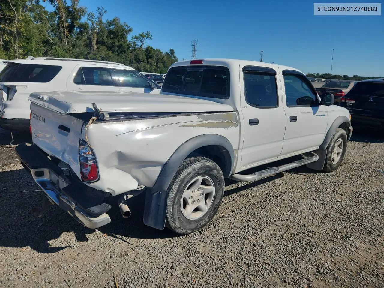 5TEGN92N31Z740883 2001 Toyota Tacoma