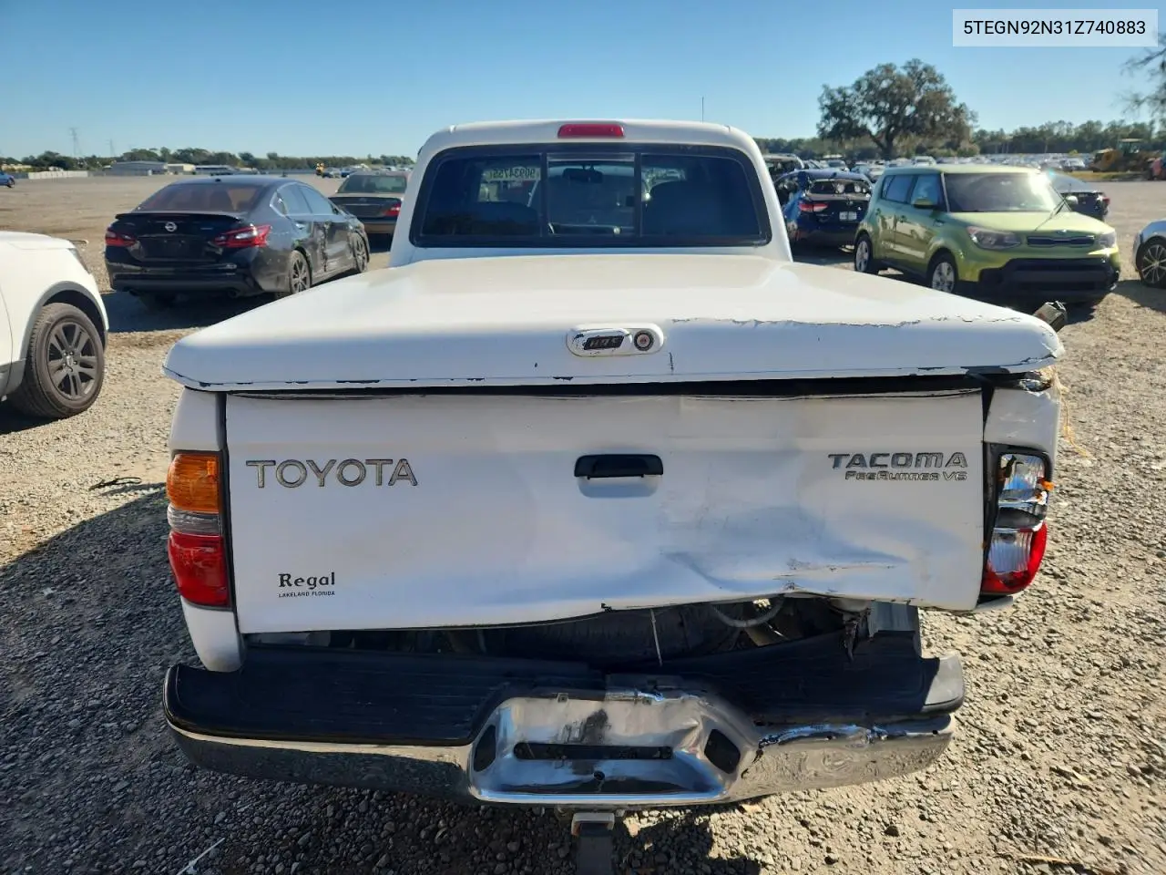 5TEGN92N31Z740883 2001 Toyota Tacoma