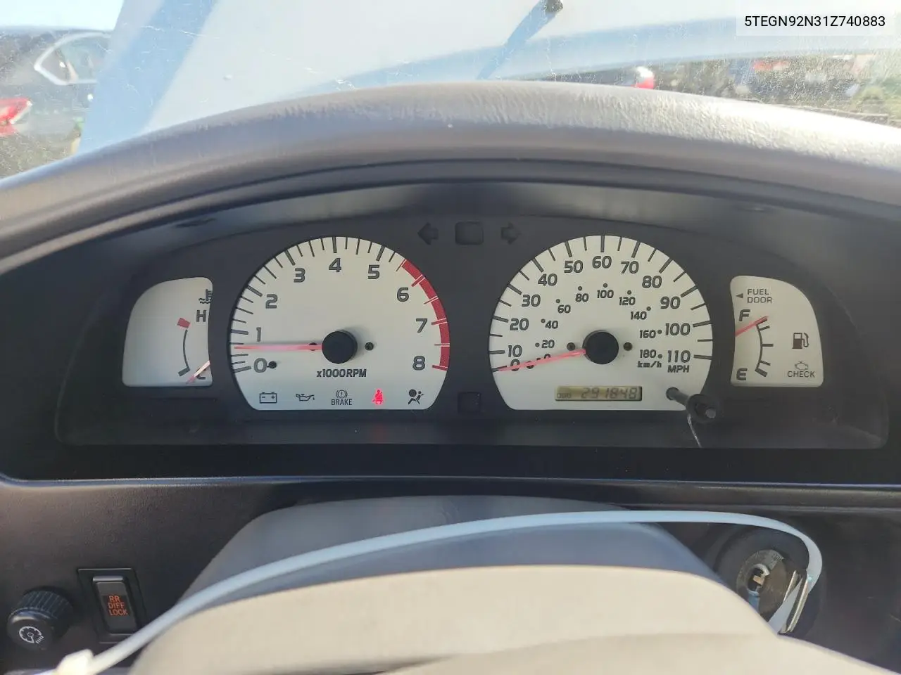 5TEGN92N31Z740883 2001 Toyota Tacoma