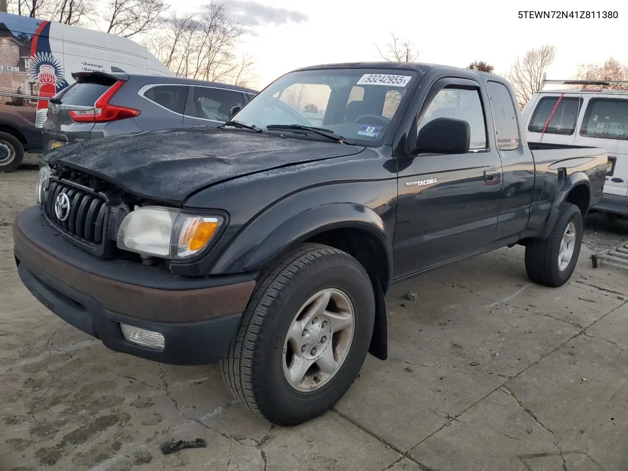 5TEWN72N41Z811380 2001 Toyota Tacoma Xtracab