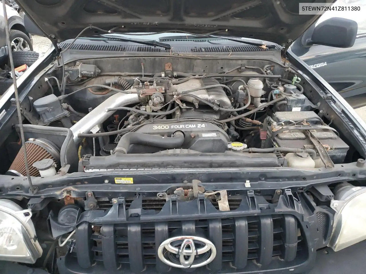 5TEWN72N41Z811380 2001 Toyota Tacoma Xtracab