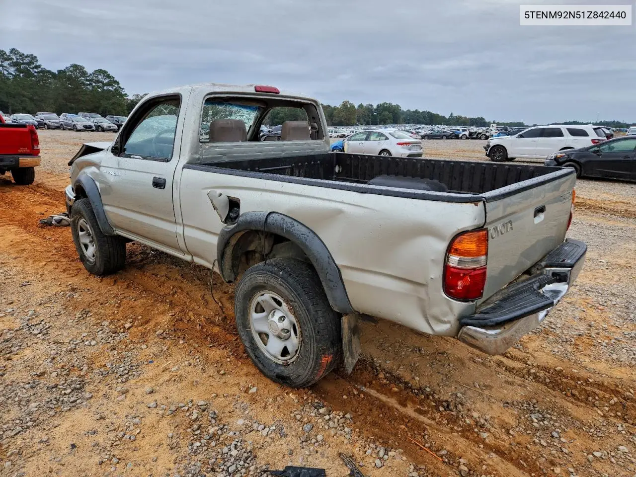 5TENM92N51Z842440 2001 Toyota Tacoma Prerunner