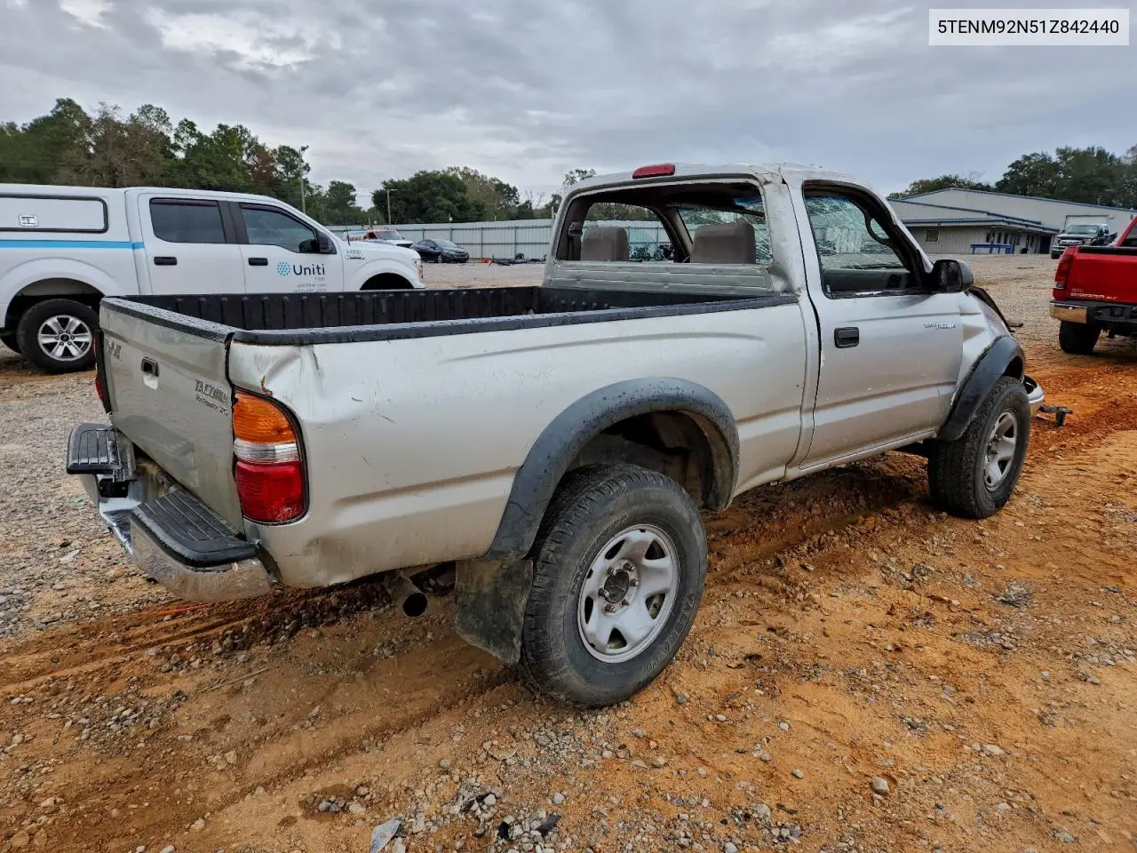 5TENM92N51Z842440 2001 Toyota Tacoma Prerunner