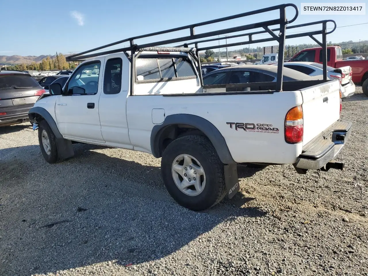 5TEWN72N82Z013417 2002 Toyota Tacoma Xtracab