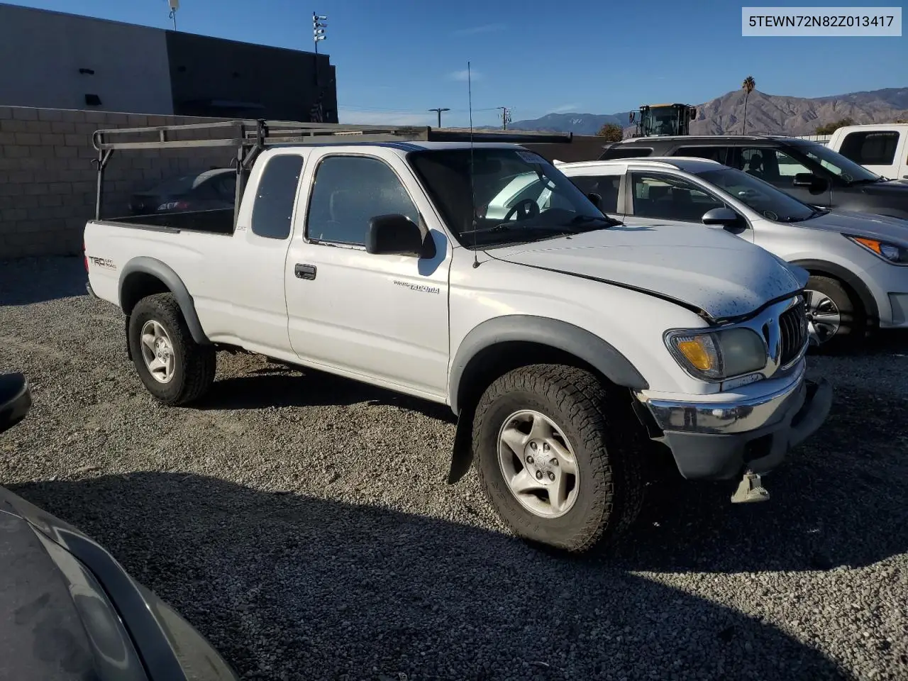 5TEWN72N82Z013417 2002 Toyota Tacoma Xtracab