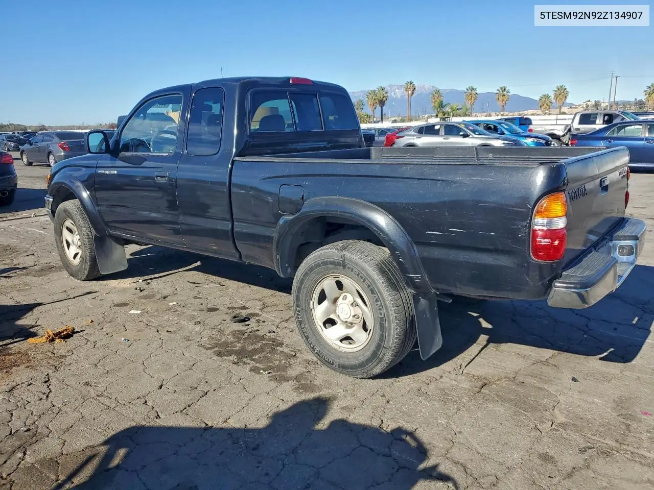 5TESM92N92Z134907 2002 Toyota Tacoma Xtracab Prerunner