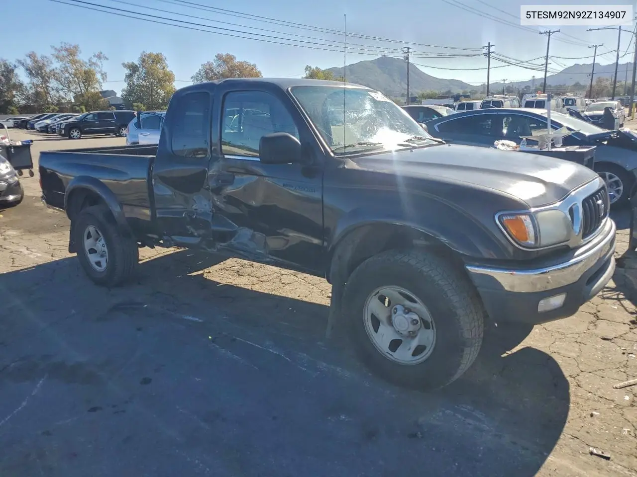 5TESM92N92Z134907 2002 Toyota Tacoma Xtracab Prerunner