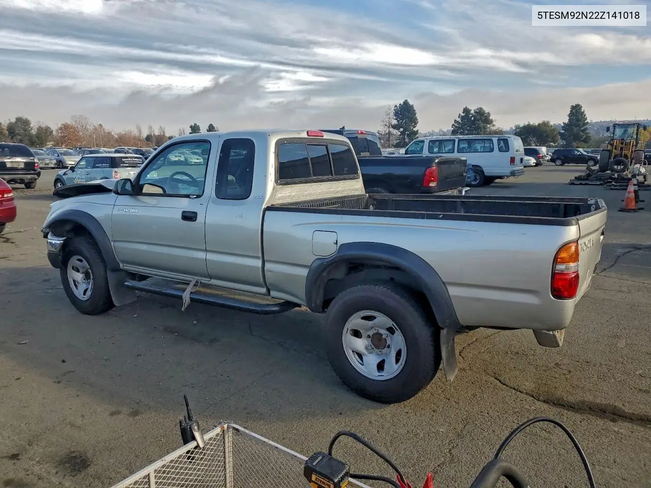 5TESM92N22Z141018 2002 Toyota Tacoma Xtracab Prerunner