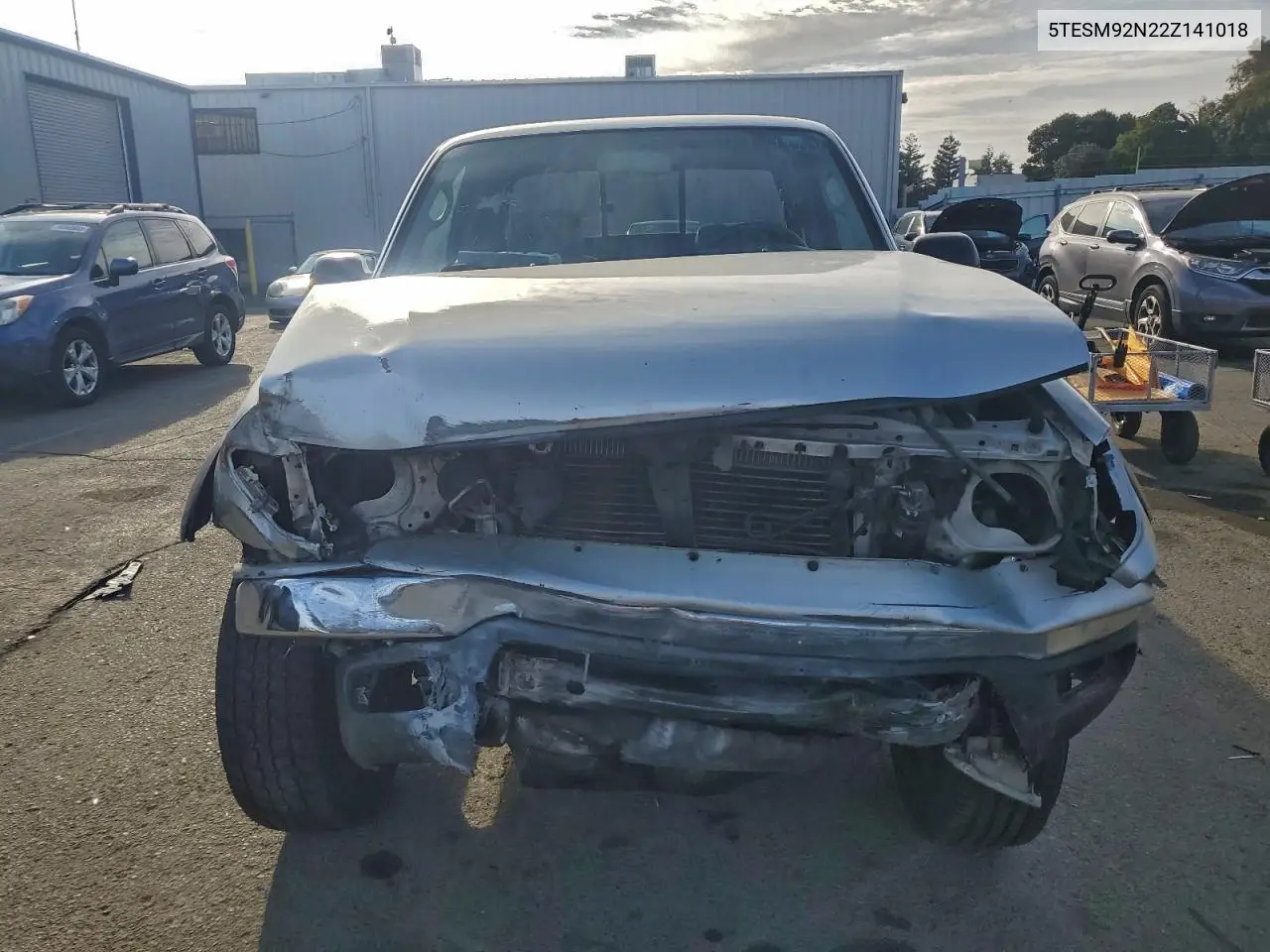 5TESM92N22Z141018 2002 Toyota Tacoma Xtracab Prerunner