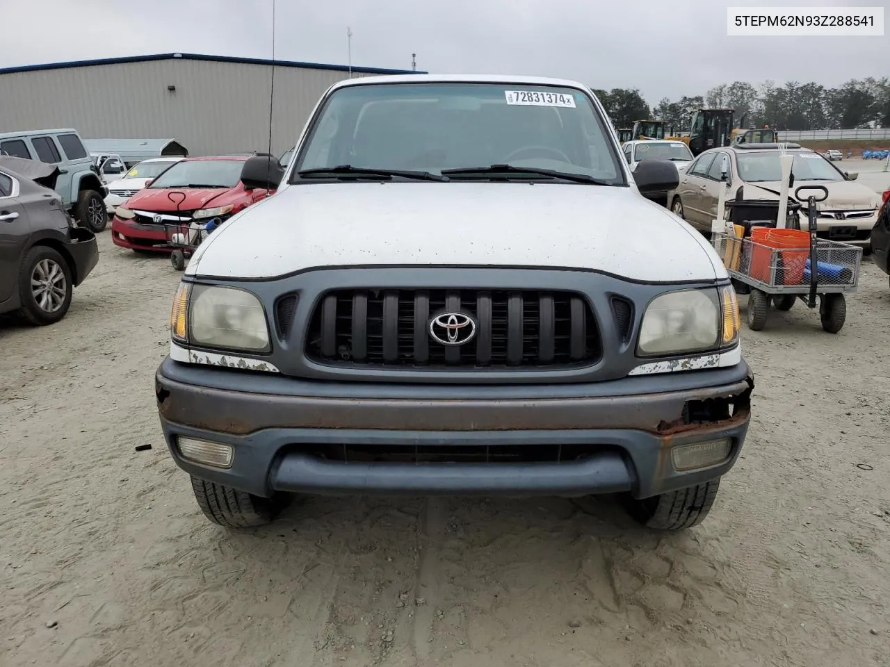 5TEPM62N93Z288541 2003 Toyota Tacoma