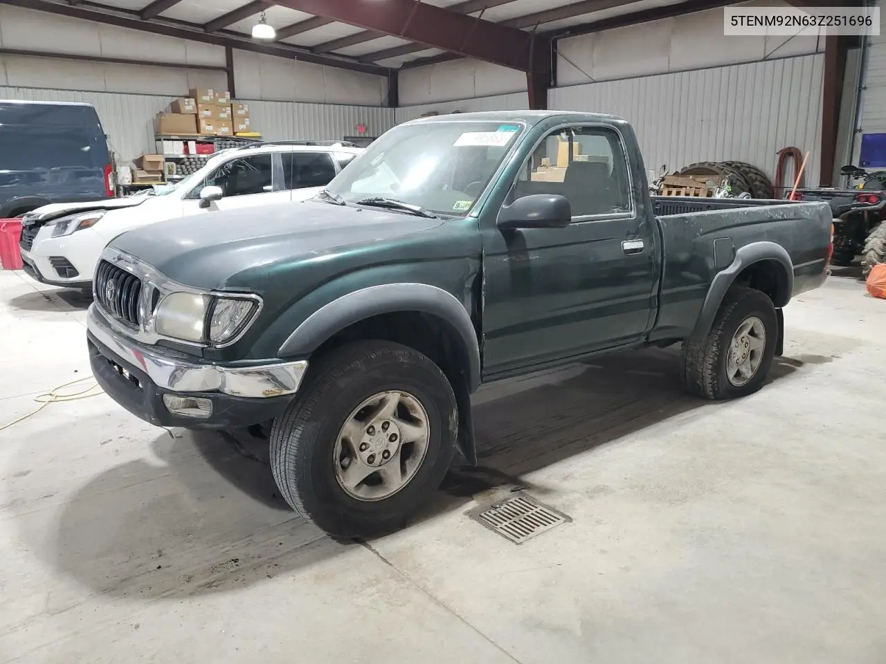 5TENM92N63Z251696 2003 Toyota Tacoma Prerunner