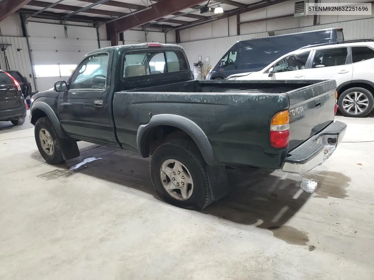 5TENM92N63Z251696 2003 Toyota Tacoma Prerunner