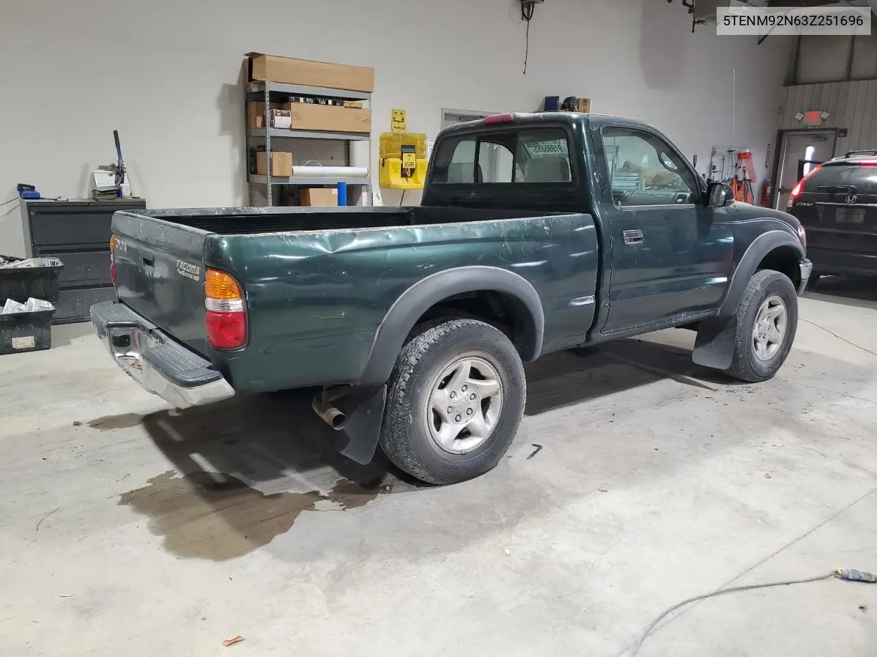 5TENM92N63Z251696 2003 Toyota Tacoma Prerunner