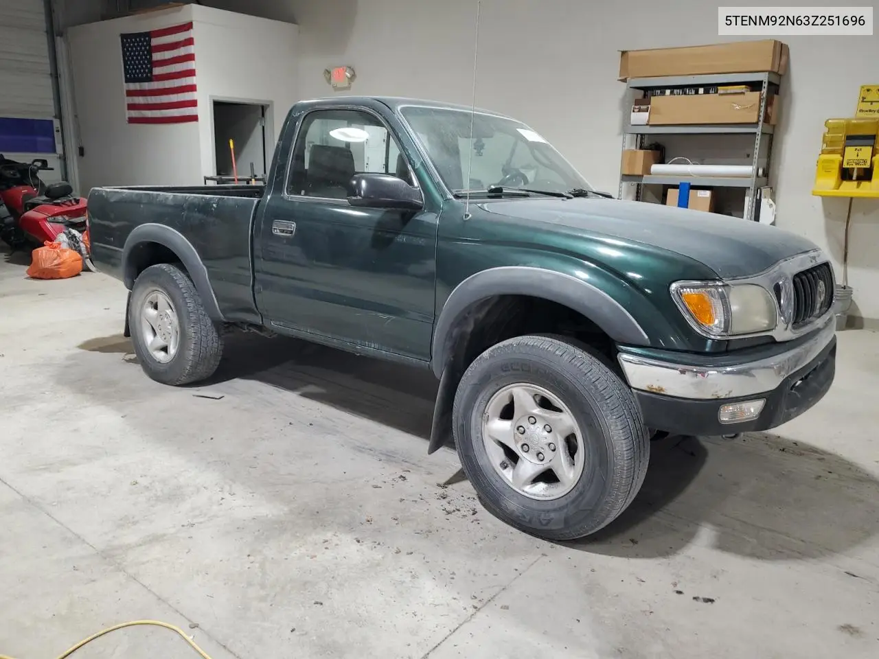 5TENM92N63Z251696 2003 Toyota Tacoma Prerunner