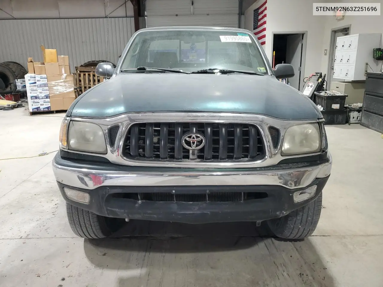 5TENM92N63Z251696 2003 Toyota Tacoma Prerunner