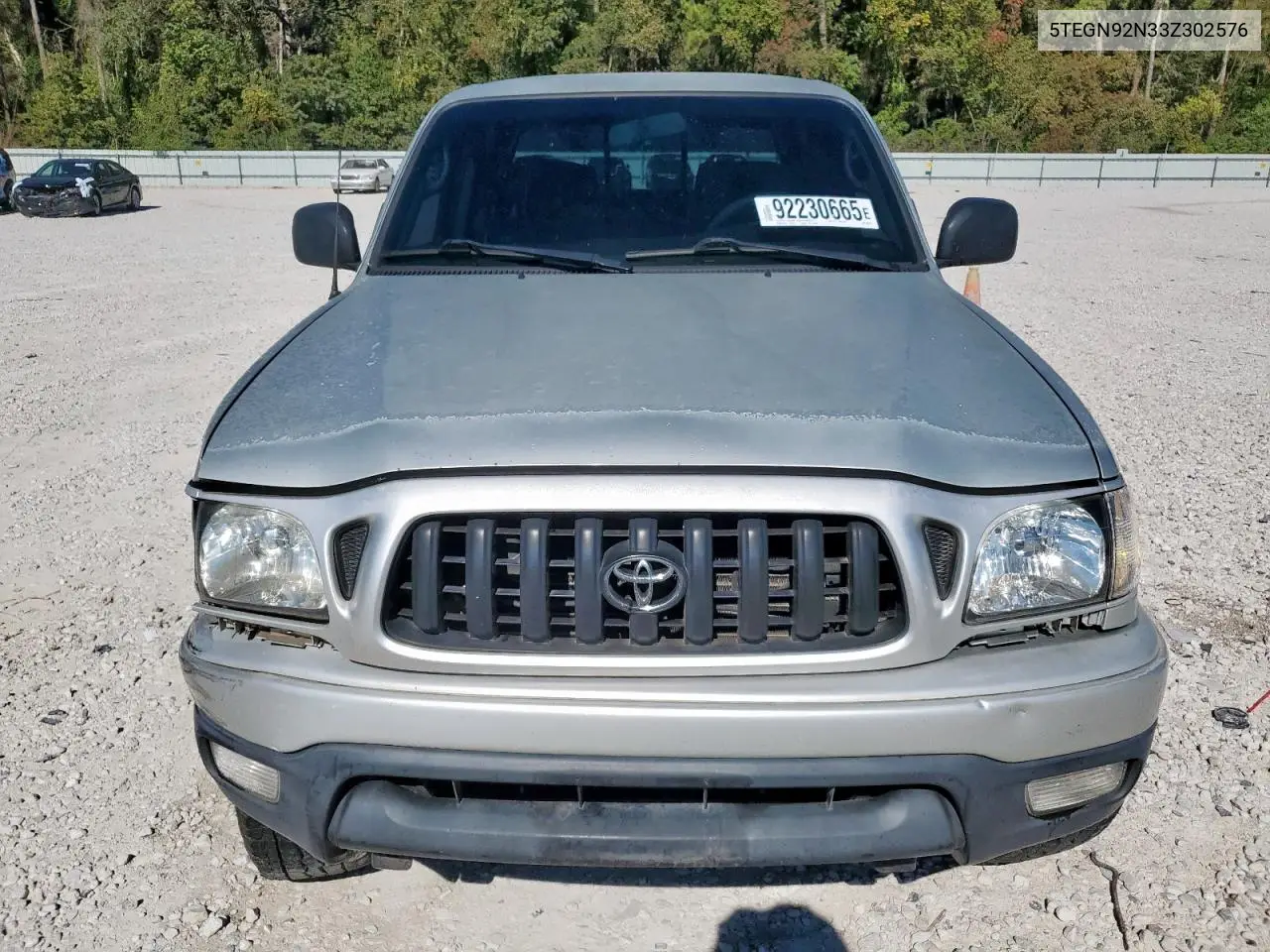 5TEGN92N33Z302576 2003 Toyota Tacoma Double Cab Prerunner