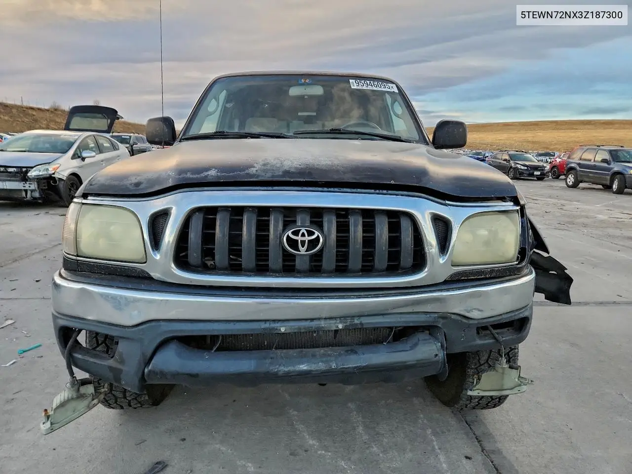 5TEWN72NX3Z187300 2003 Toyota Tacoma Xtracab