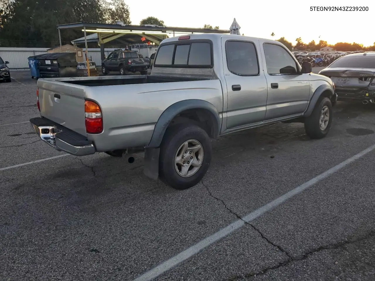5TEGN92N43Z239200 2003 Toyota Tacoma Double Cab Prerunner