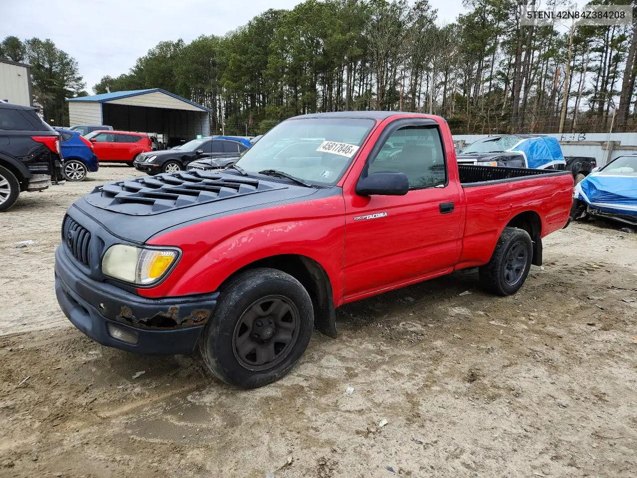 5TENL42N84Z384208 2004 Toyota Tacoma Base