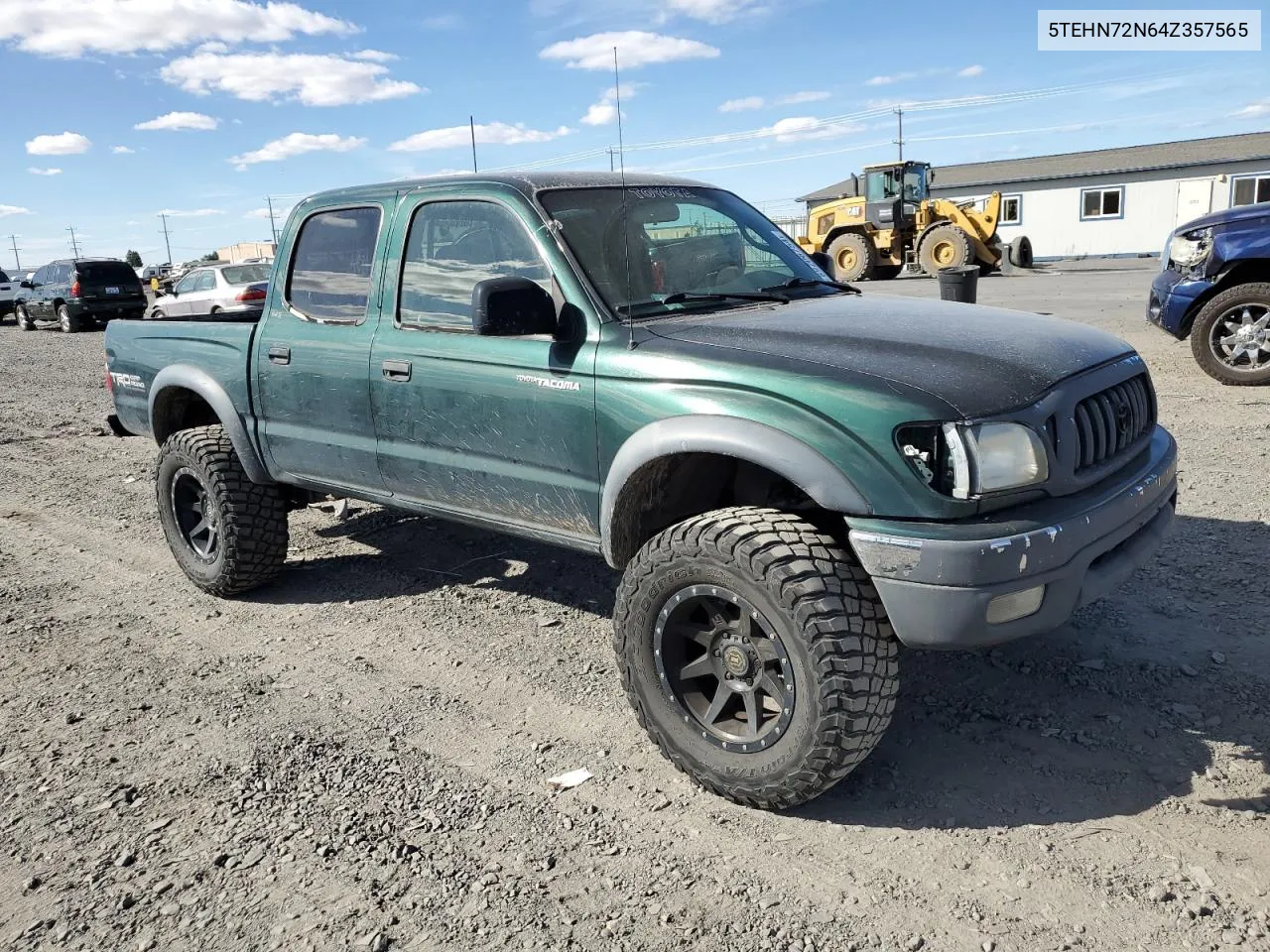 2004 Toyota Tacoma Double Cab VIN: 5TEHN72N64Z357565 Lot: 69706754