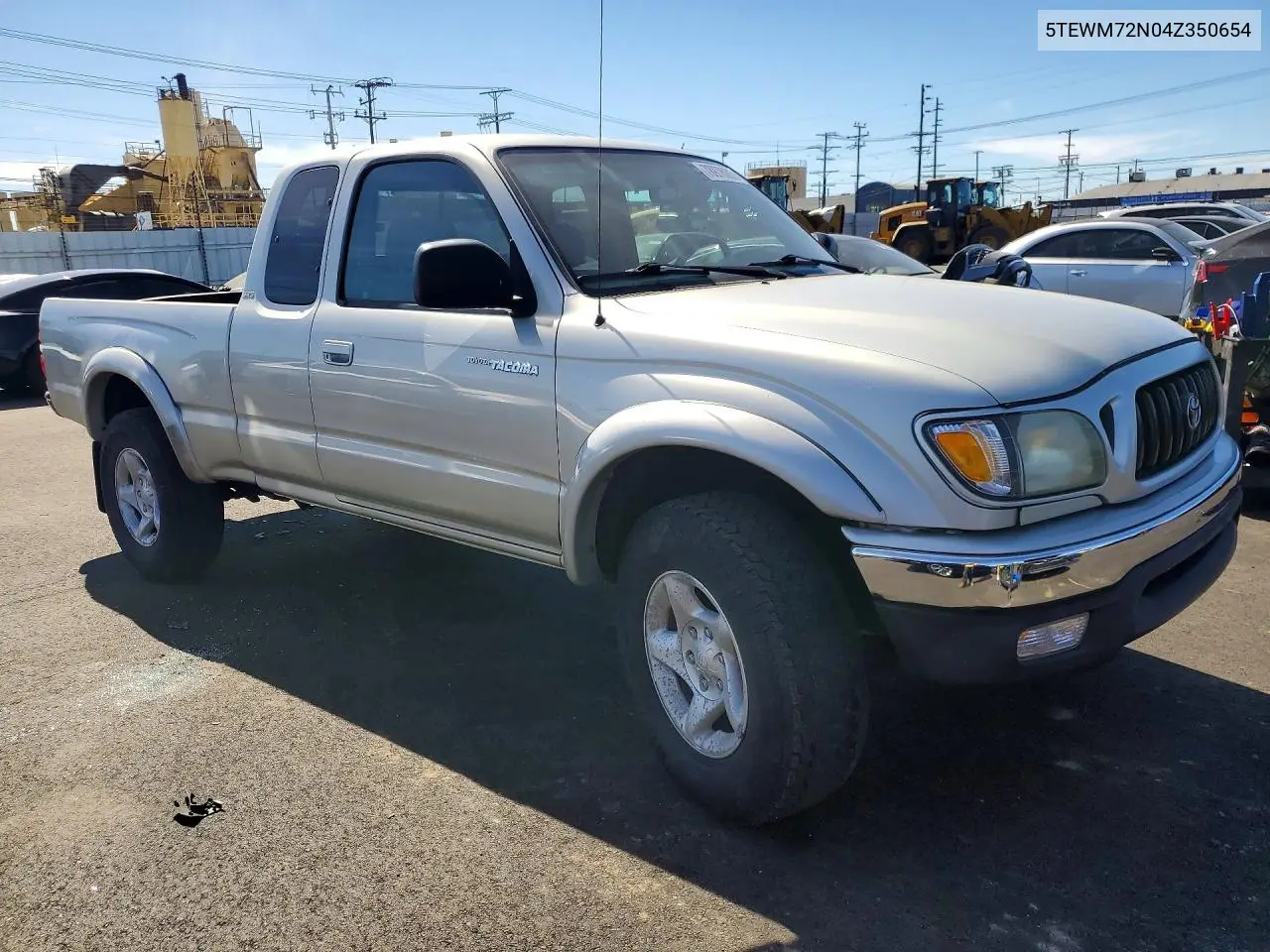 5TEWM72N04Z350654 2004 Toyt Tacoma Xtr 4X4