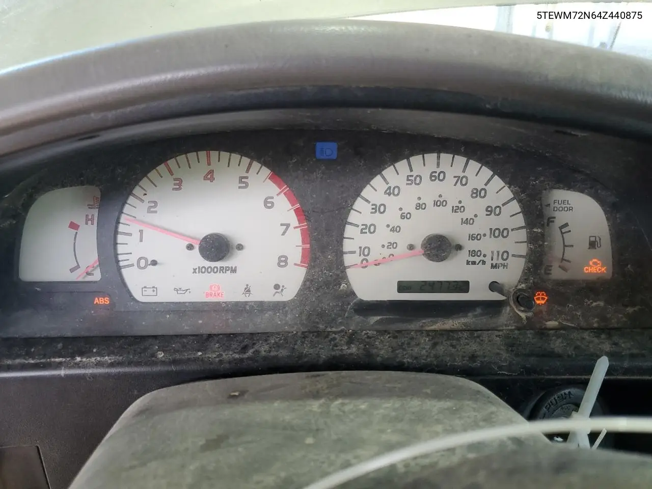 5TEWM72N64Z440875 2004 Toyota Tacoma Xtracab
