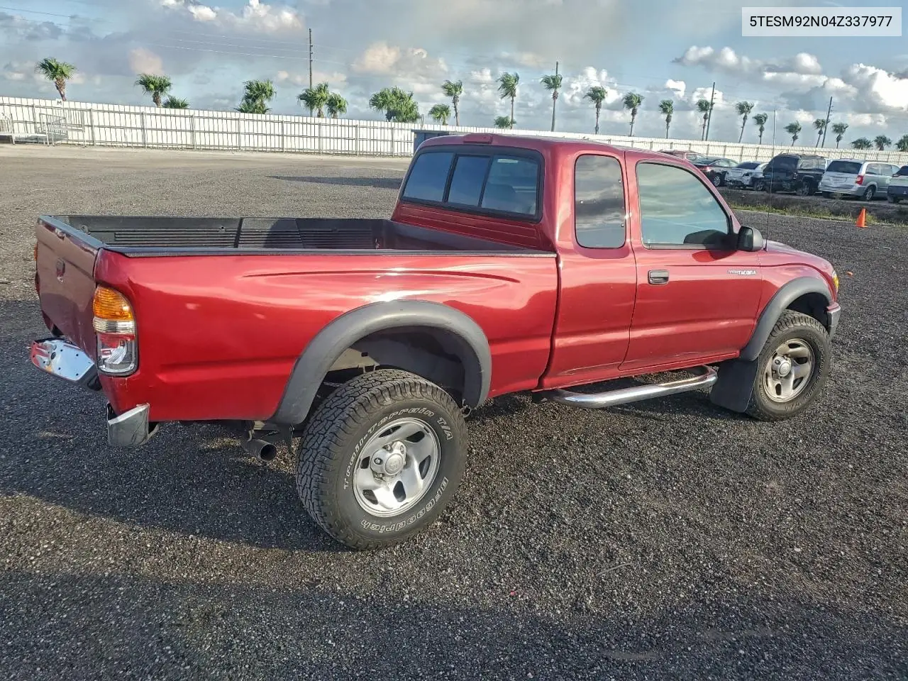 5TESM92N04Z337977 2004 Toyota Tacoma Xtracab Prerunner