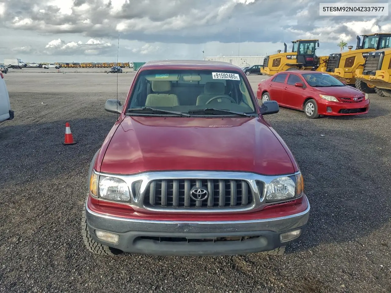 5TESM92N04Z337977 2004 Toyota Tacoma Xtracab Prerunner