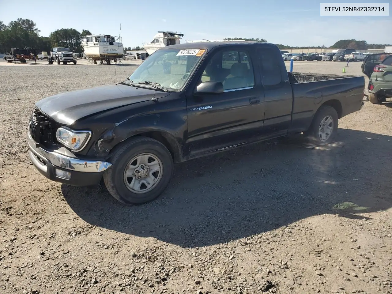 5TEVL52N84Z332714 2004 Toyota Tacoma Xtracab