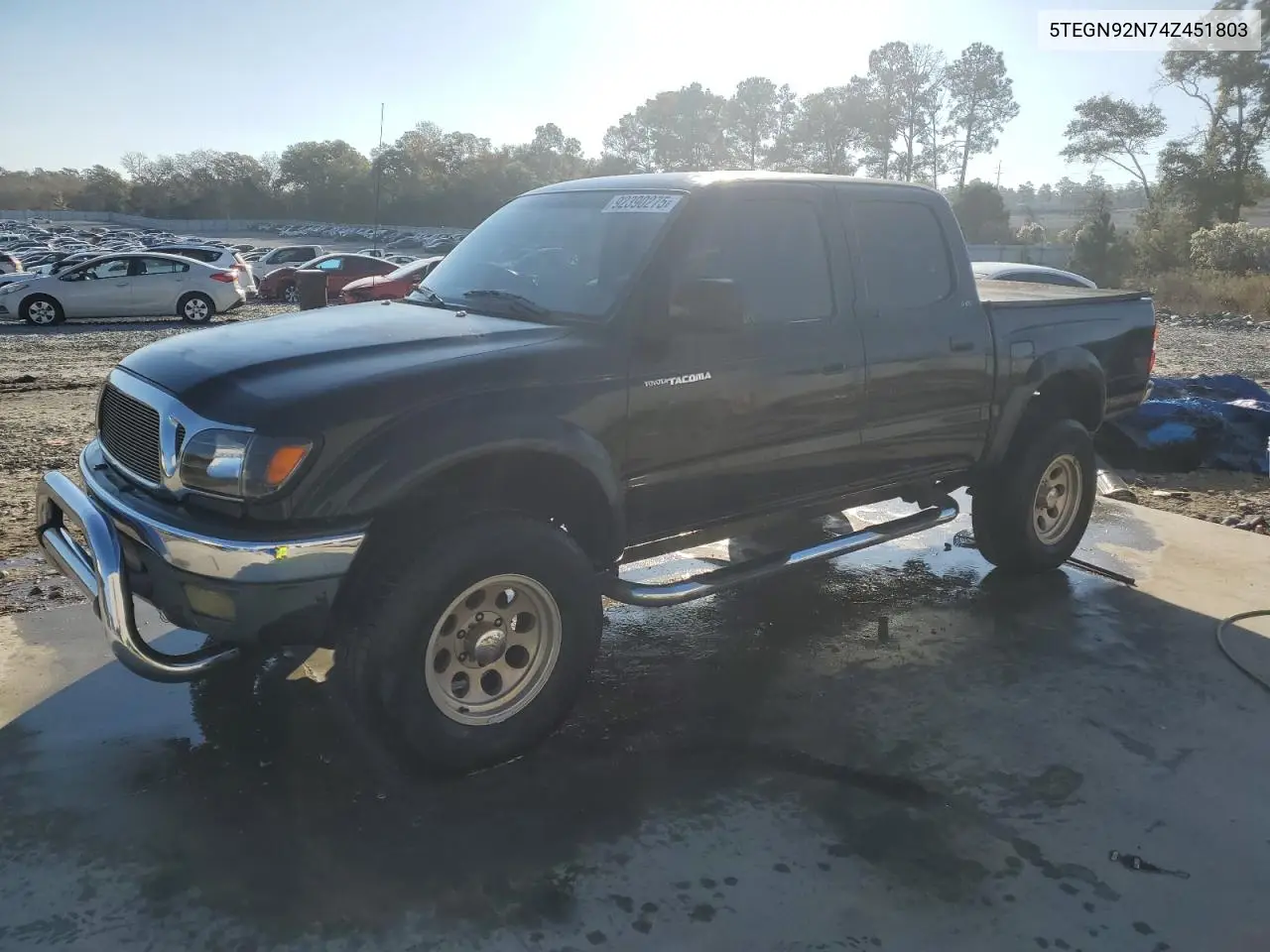 5TEGN92N74Z451803 2004 Toyota Tacoma Double Cab Prerunner