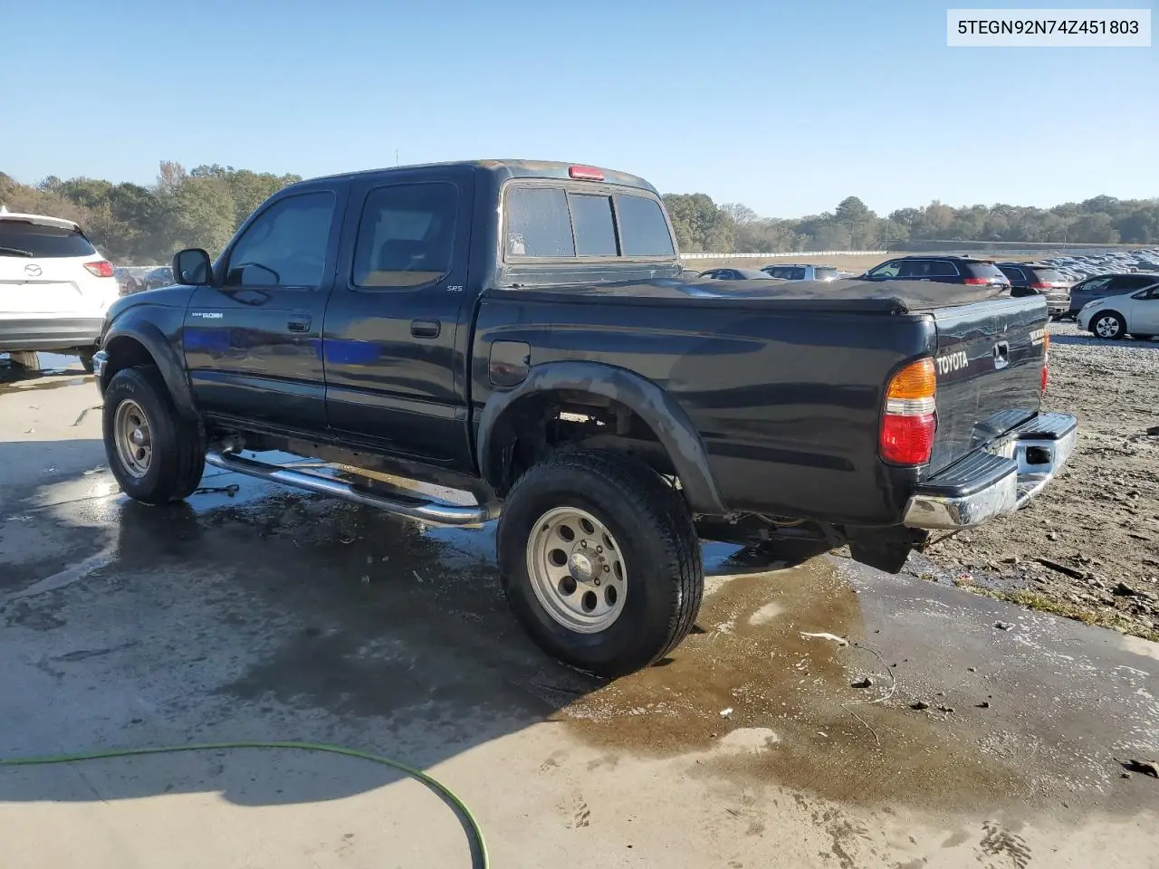 5TEGN92N74Z451803 2004 Toyota Tacoma Double Cab Prerunner