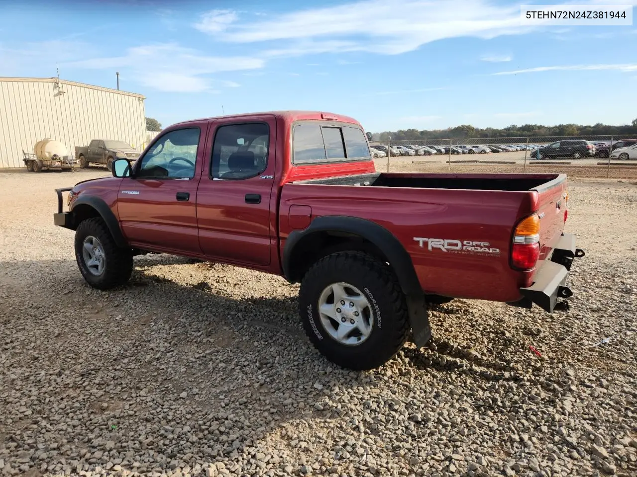 5TEHN72N24Z381944 2004 Toyota Tacoma Double Cab