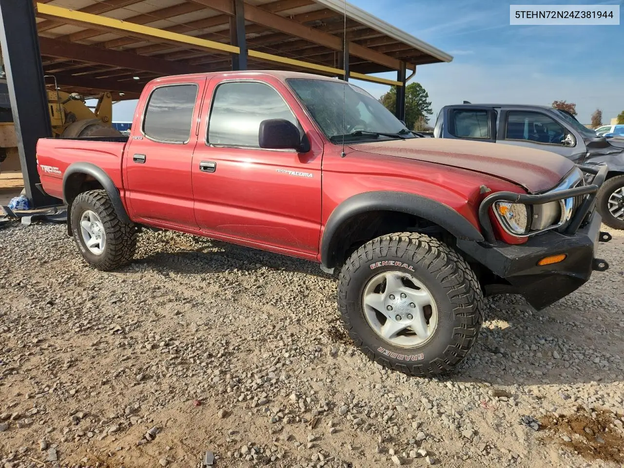 5TEHN72N24Z381944 2004 Toyota Tacoma Double Cab