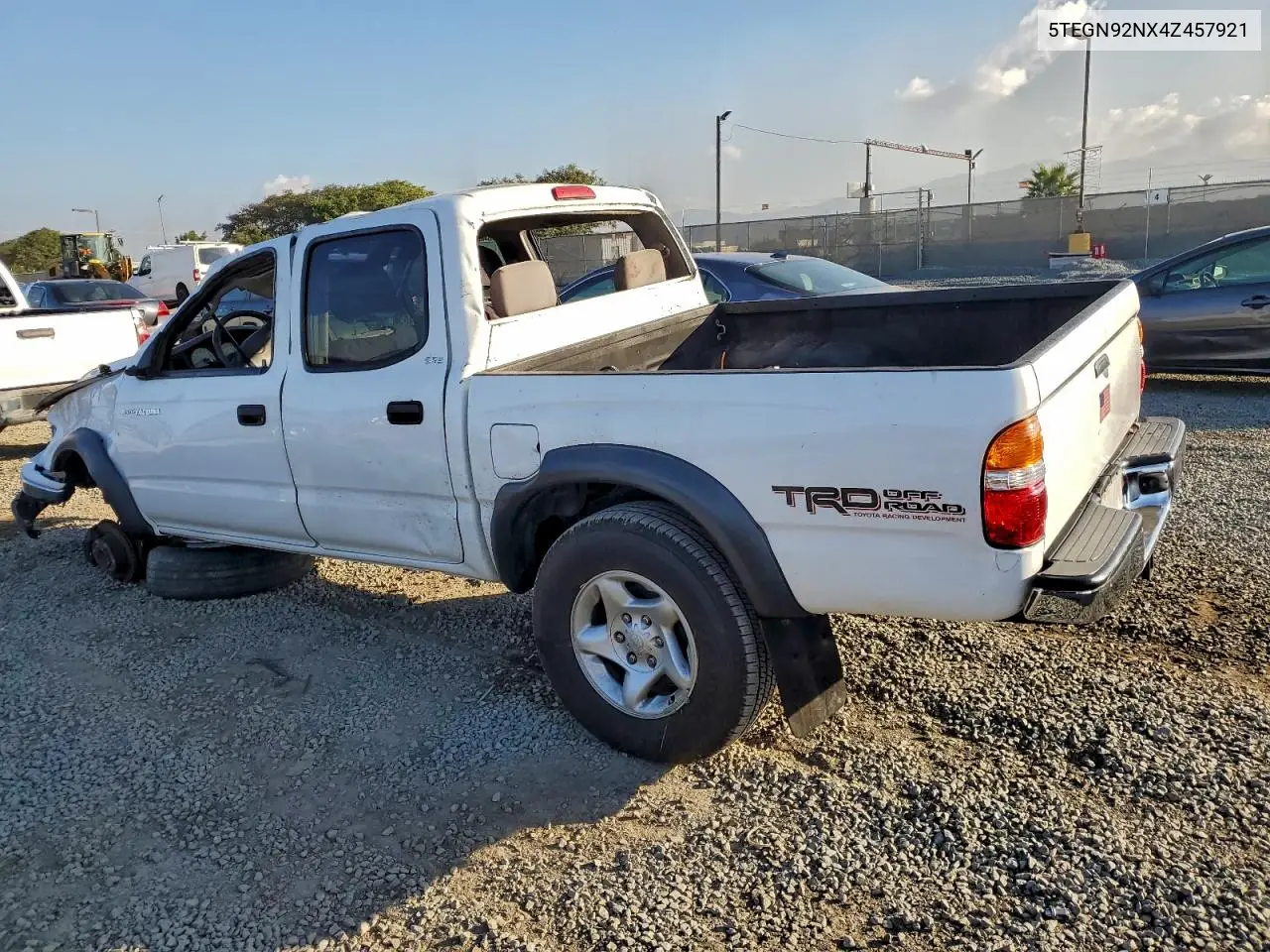 5TEGN92NX4Z457921 2004 Toyota Tacoma Double Cab Prerunner