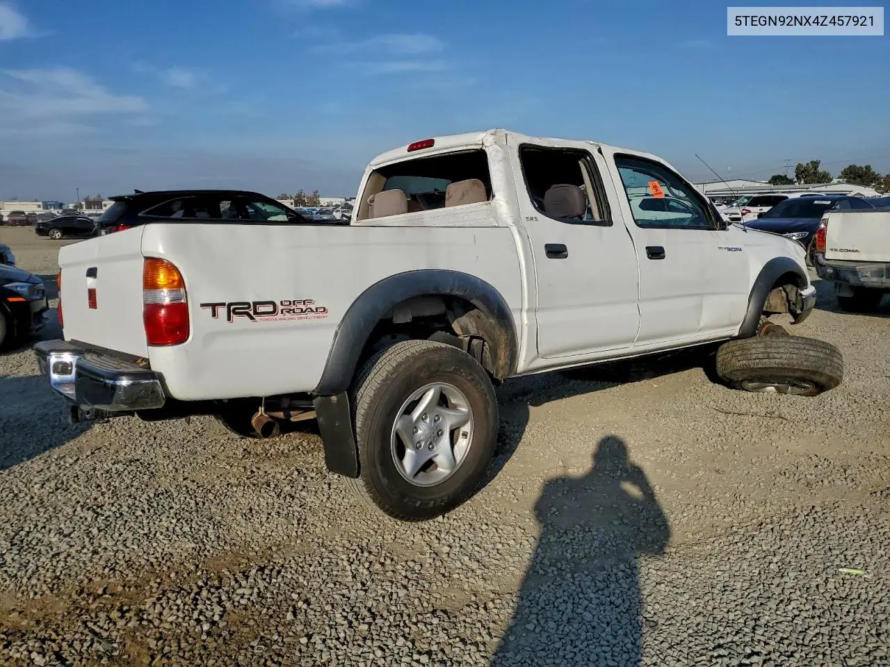 5TEGN92NX4Z457921 2004 Toyota Tacoma Double Cab Prerunner