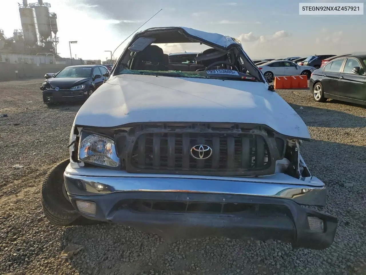 5TEGN92NX4Z457921 2004 Toyota Tacoma Double Cab Prerunner