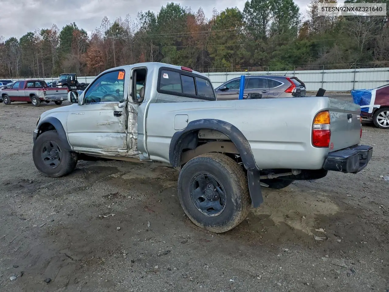 5TESN92NX4Z321640 2004 Toyota Tacoma Xtracab Prerunner