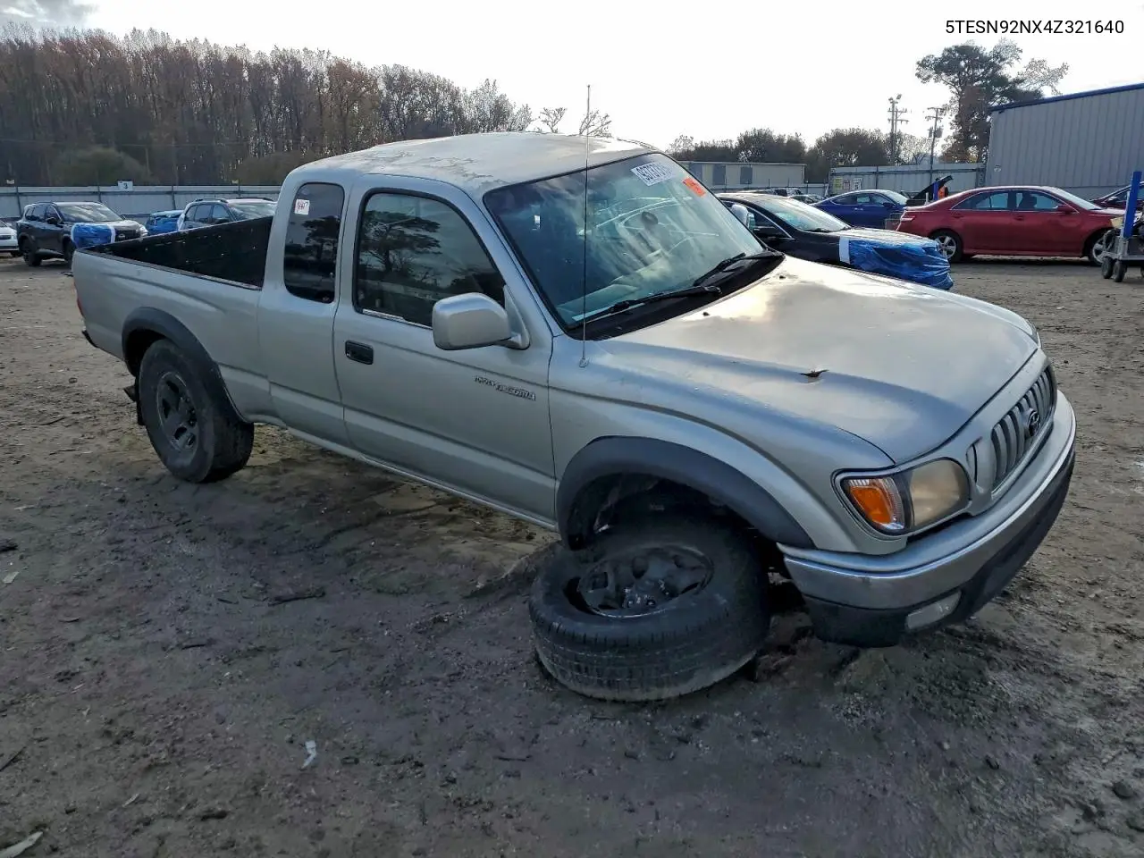 5TESN92NX4Z321640 2004 Toyota Tacoma Xtracab Prerunner
