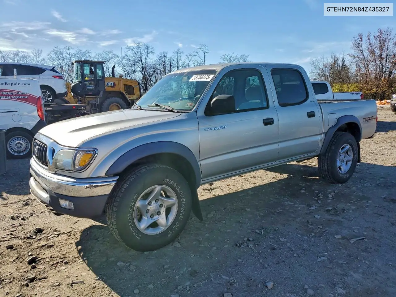 5TEHN72N84Z435327 2004 Toyota Tacoma Double Cab