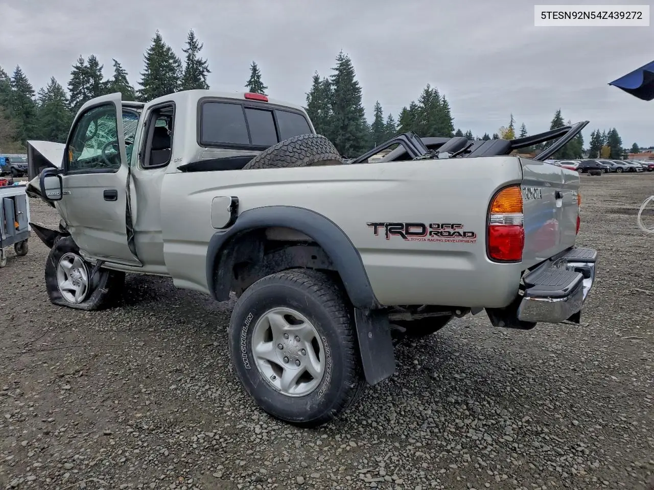 5TESN92N54Z439272 2004 Toyota Tacoma Xtracab Prerunner