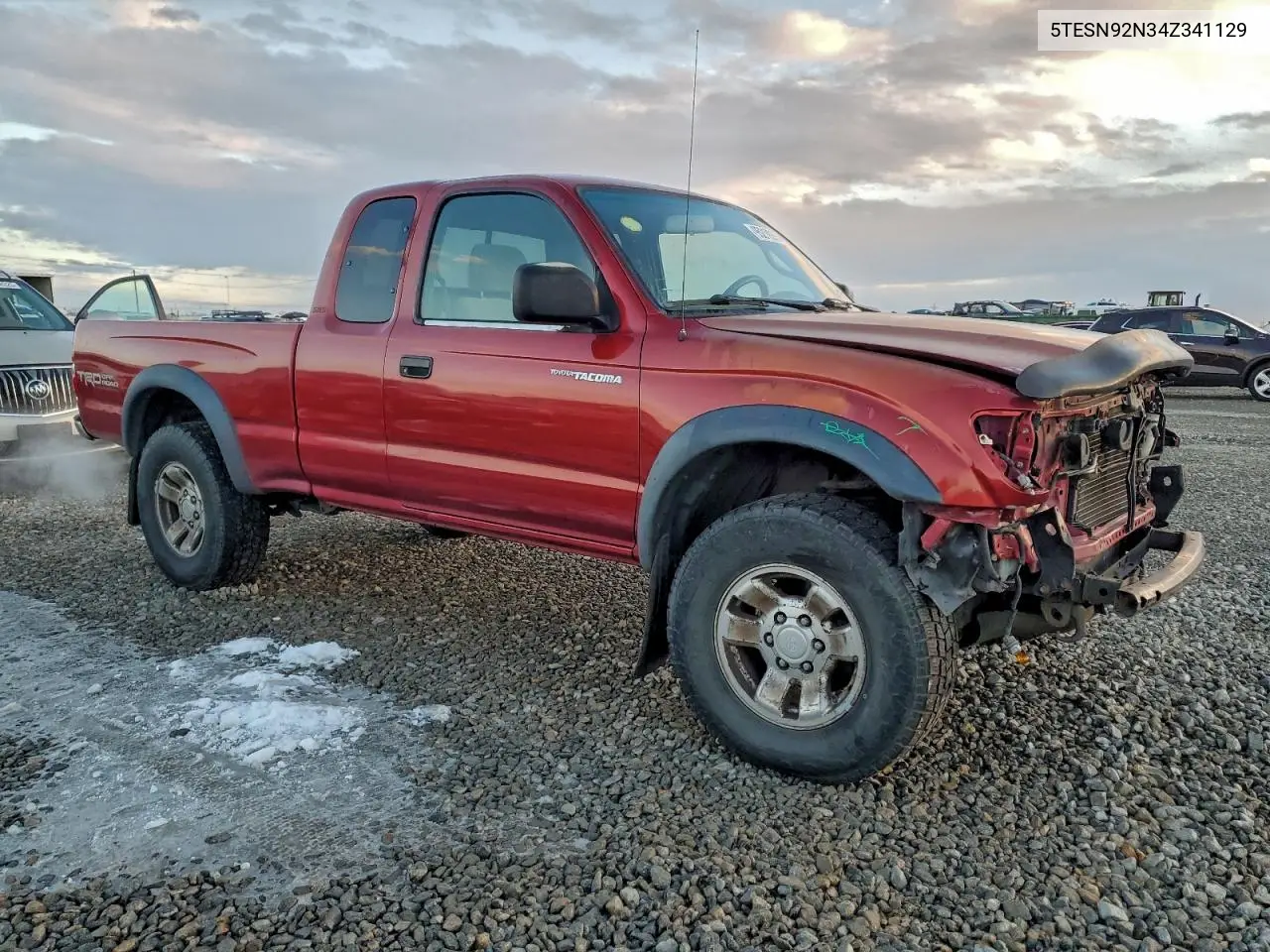 5TESN92N34Z341129 2004 Toyota Tacoma Xtracab Prerunner
