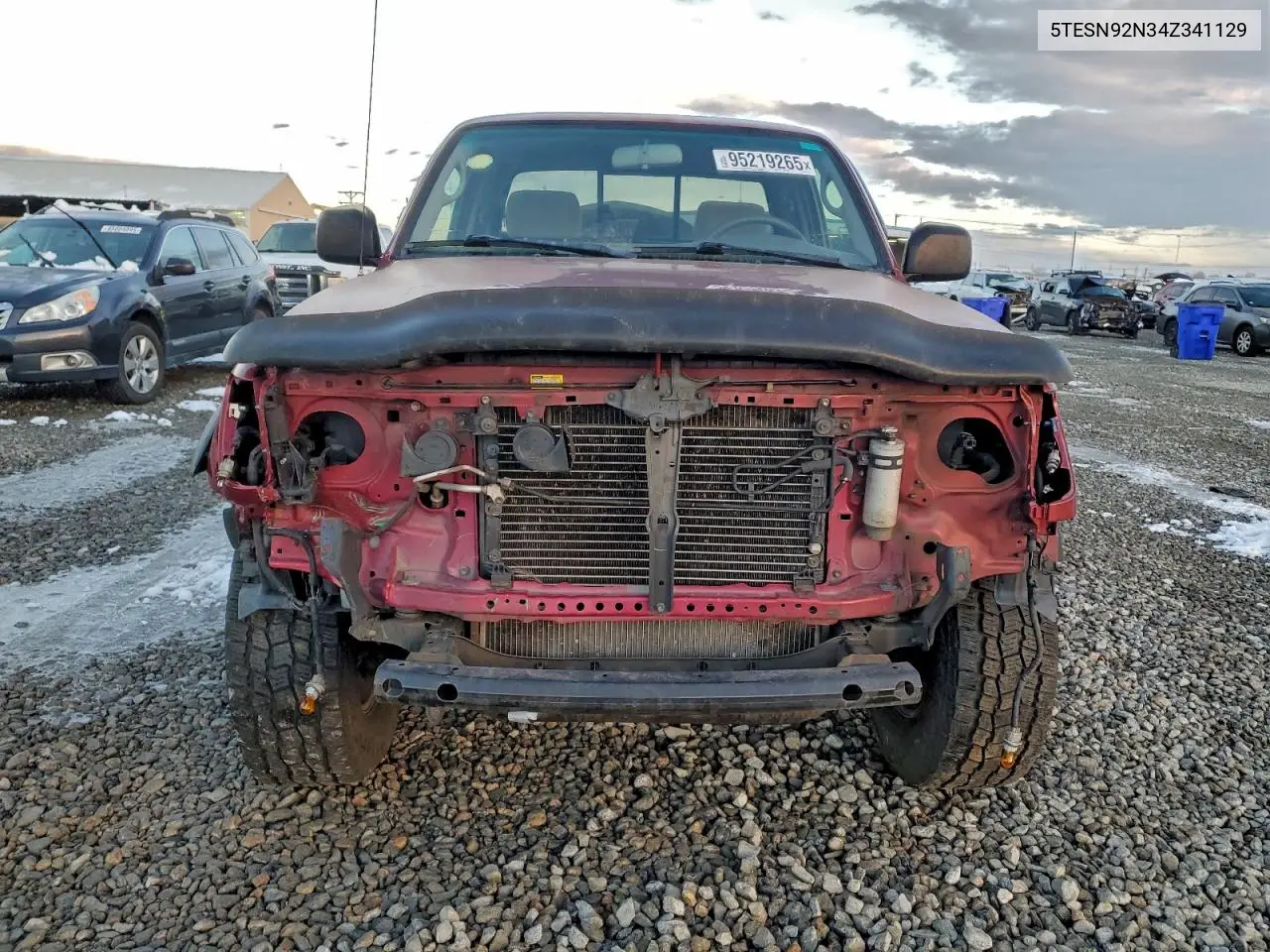 5TESN92N34Z341129 2004 Toyota Tacoma Xtracab Prerunner