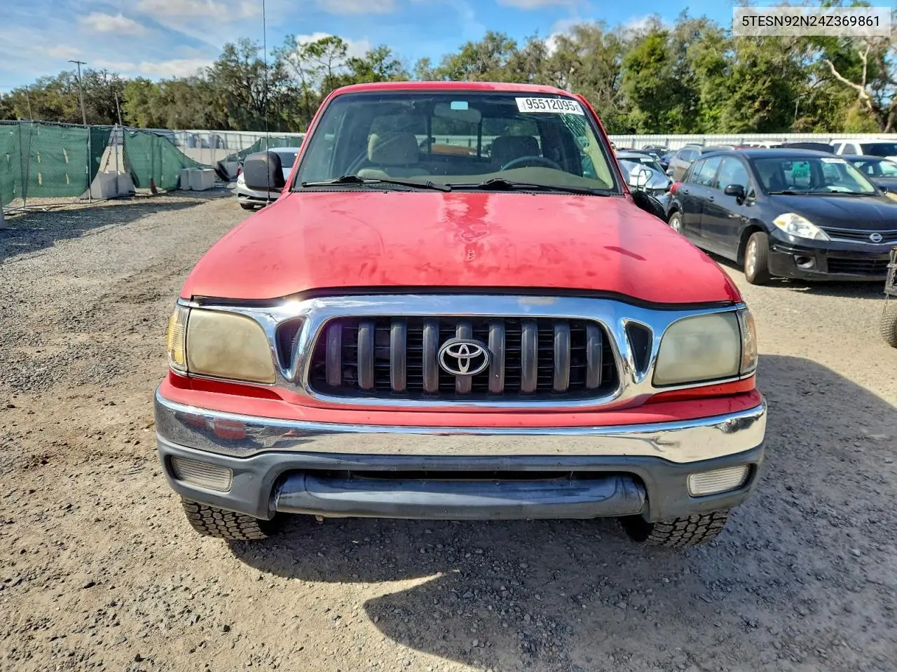 5TESN92N24Z369861 2004 Toyota Tacoma Xtracab Prerunner