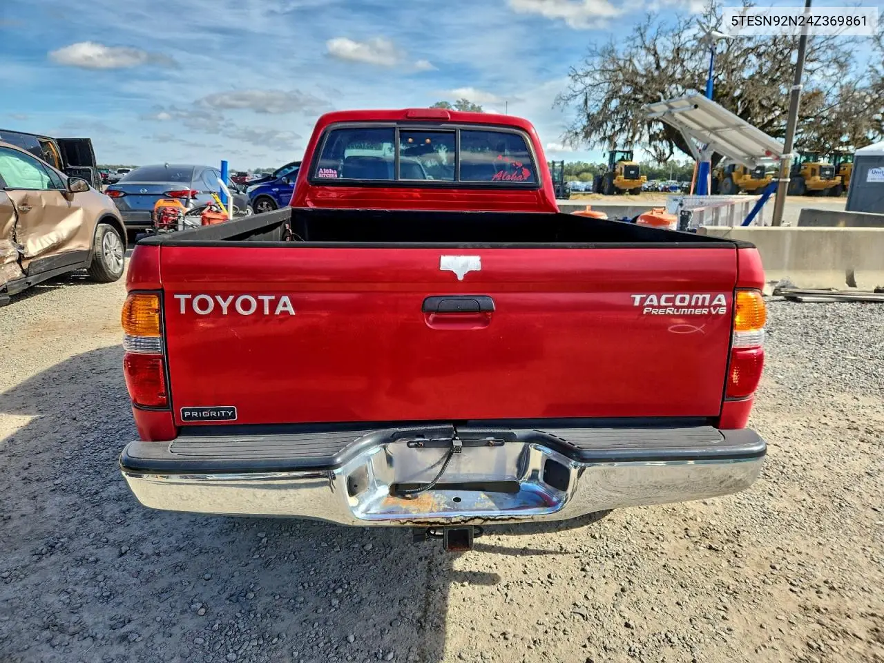 5TESN92N24Z369861 2004 Toyota Tacoma Xtracab Prerunner