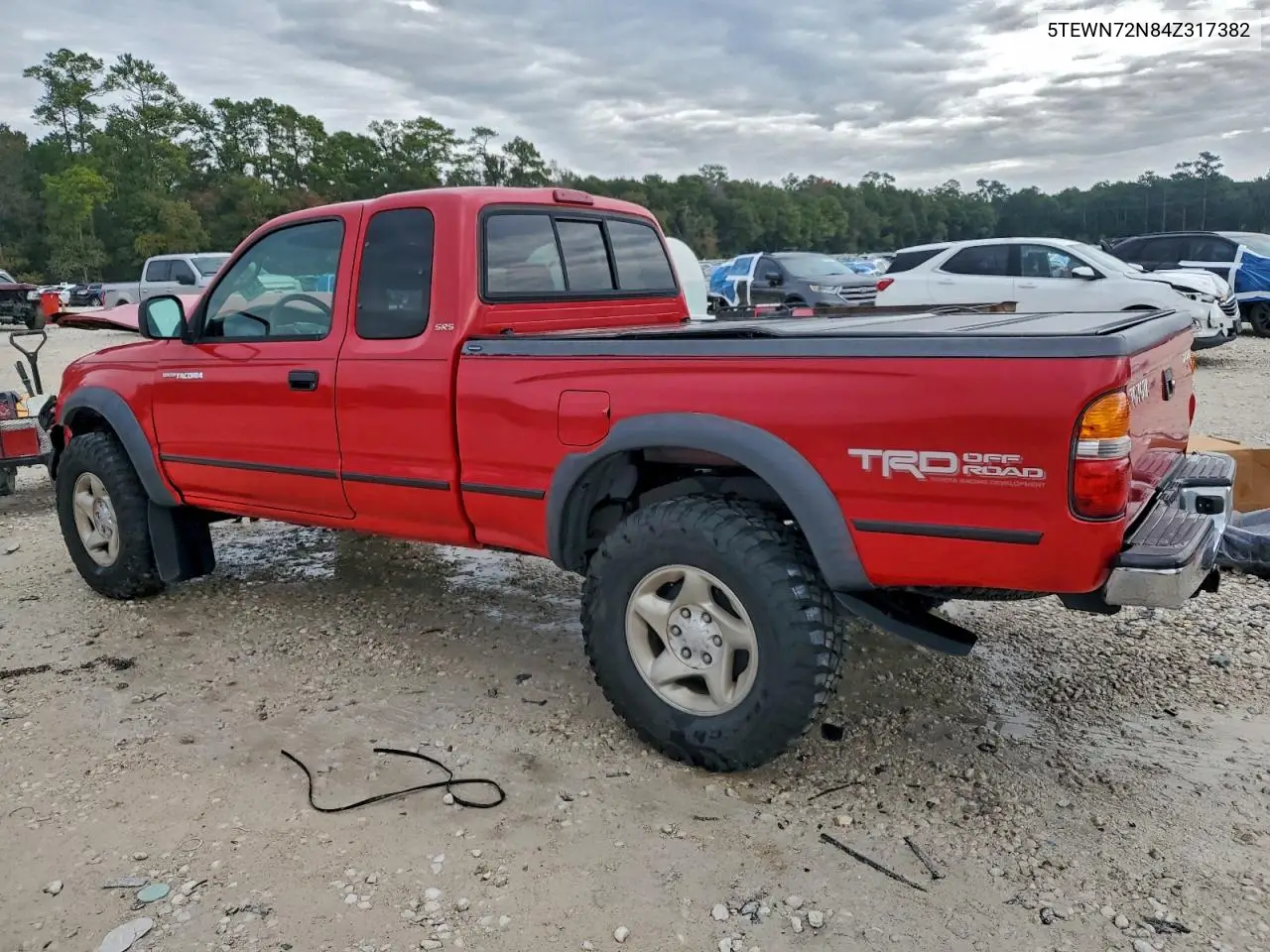 5TEWN72N84Z317382 2004 Toyota Tacoma Xtracab