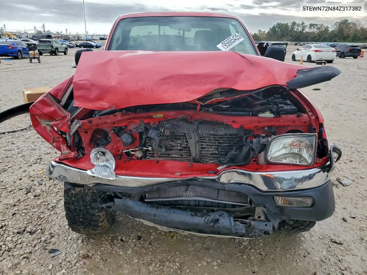 5TEWN72N84Z317382 2004 Toyota Tacoma Xtracab