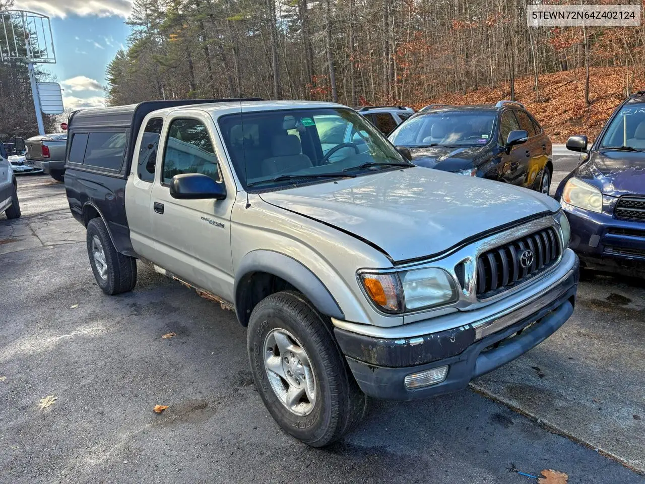 5TEWN72N64Z402124 2004 Toyota Tacoma Xtracab